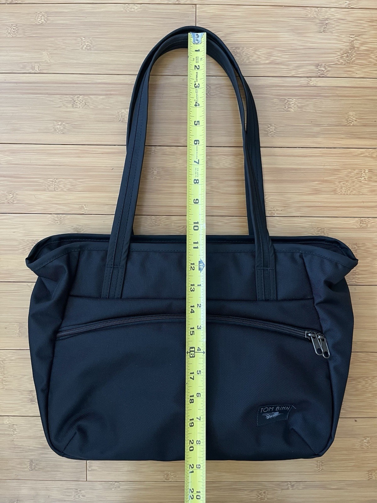 Tom Bihn Nomad Tote 11 Liters Deep Ballistic Exterior, Blue Interior New