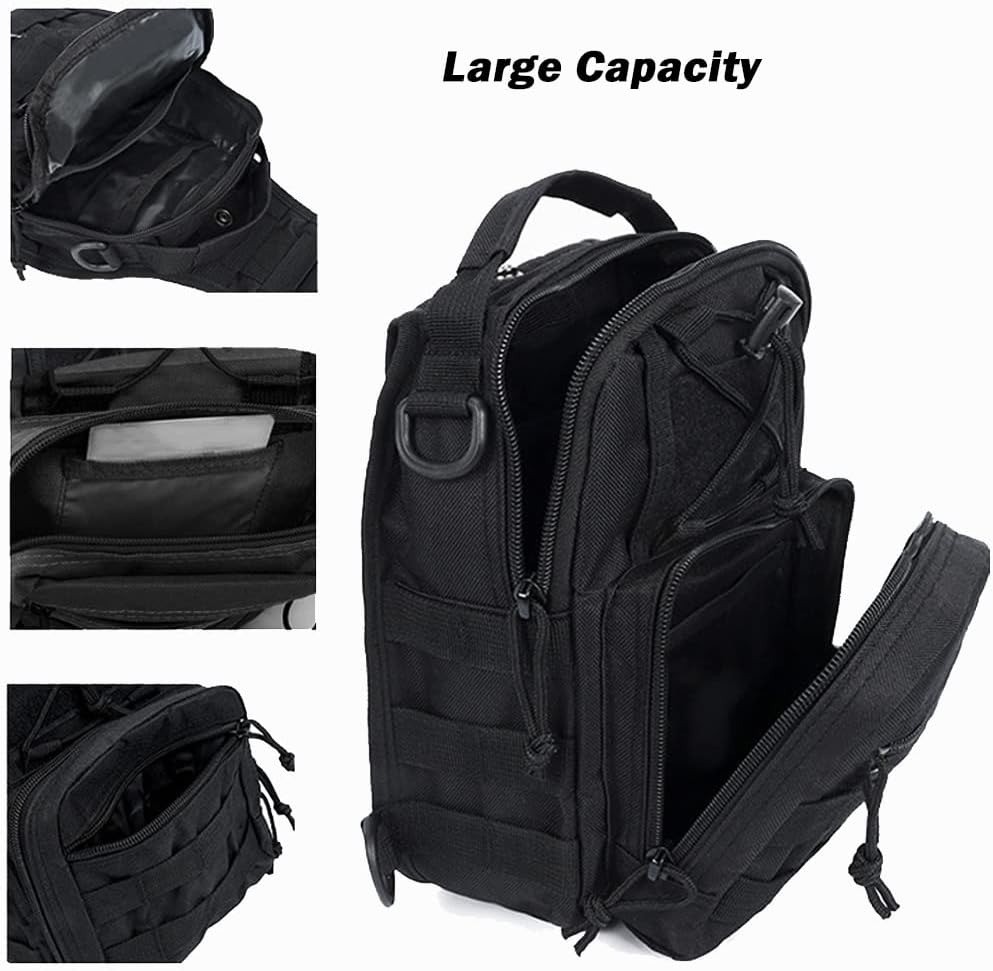 Outdoor Tactical Sling Bags Backpack Military Sports Travel Crossbody Chest Pack