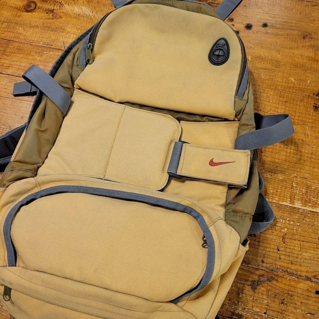 Nike vintage 2000s Y2K backpack faded large Used Very Rare