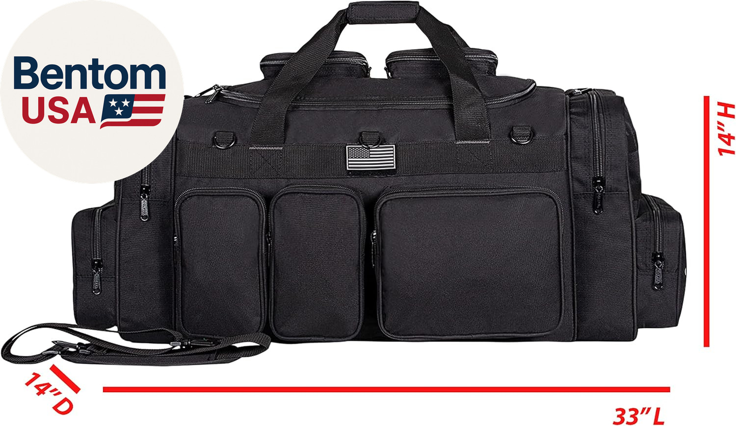 Tactical Range Duffel Heavy Duty Large Gear Duffle Durable Quality Travel Sports