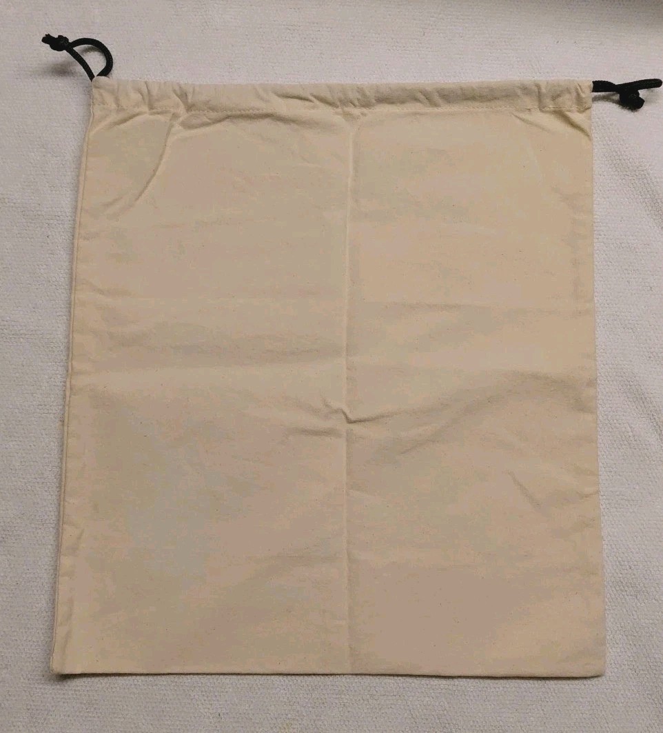 Duluth Trading Co Cotton Canvas Drawstring Tote,Laundry/Dust/Storage/Stuff16x14″