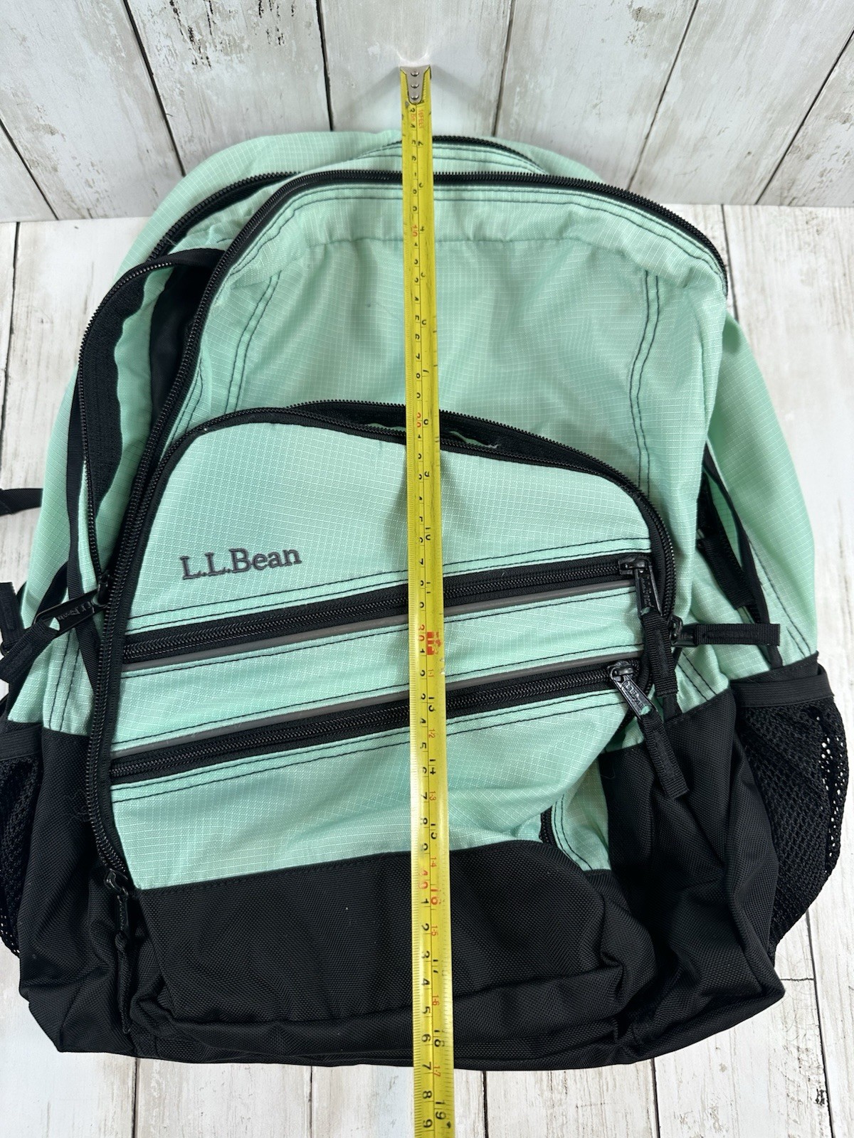 L.L. Bean 290888 Super Deluxe Book Pack 41L Mint Green Everyday Travel Backpack