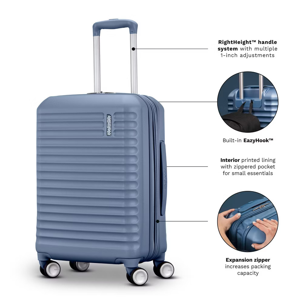American Tourister Hardside Stratum 3.0 24″ Spinner – Surreal Green