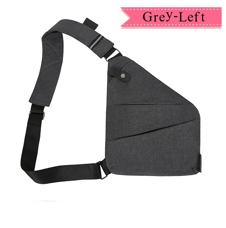 Men’s Anti-Theft Waterproof Crossbody Chest Sling Messenger Bag
