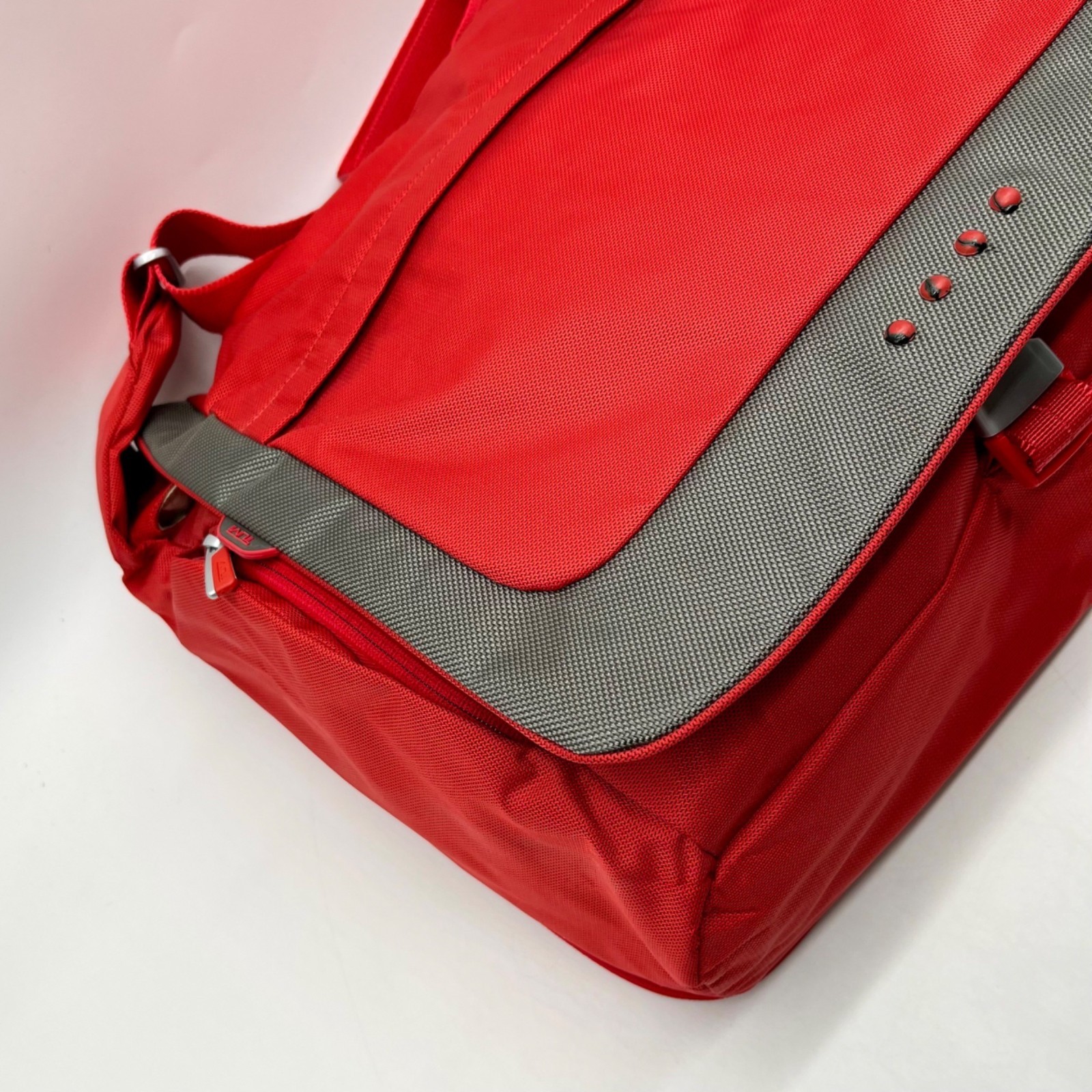 Tumi Red T-Tech Messenger Bag
