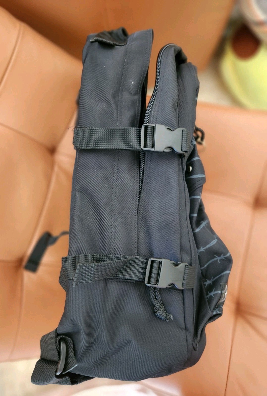 Black Backpack School/travel M Multiple Spaces Waist strap Knowledge New