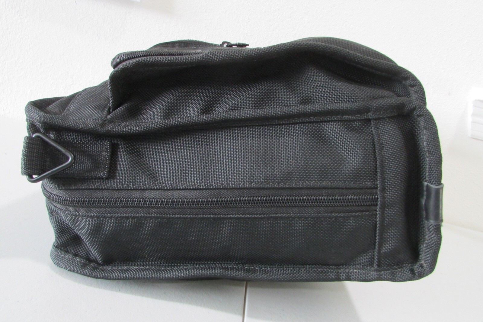 Tumi Black Ballistic Nylon Briefcase Padded 15″ Laptop Messenger Bag wTop Handle