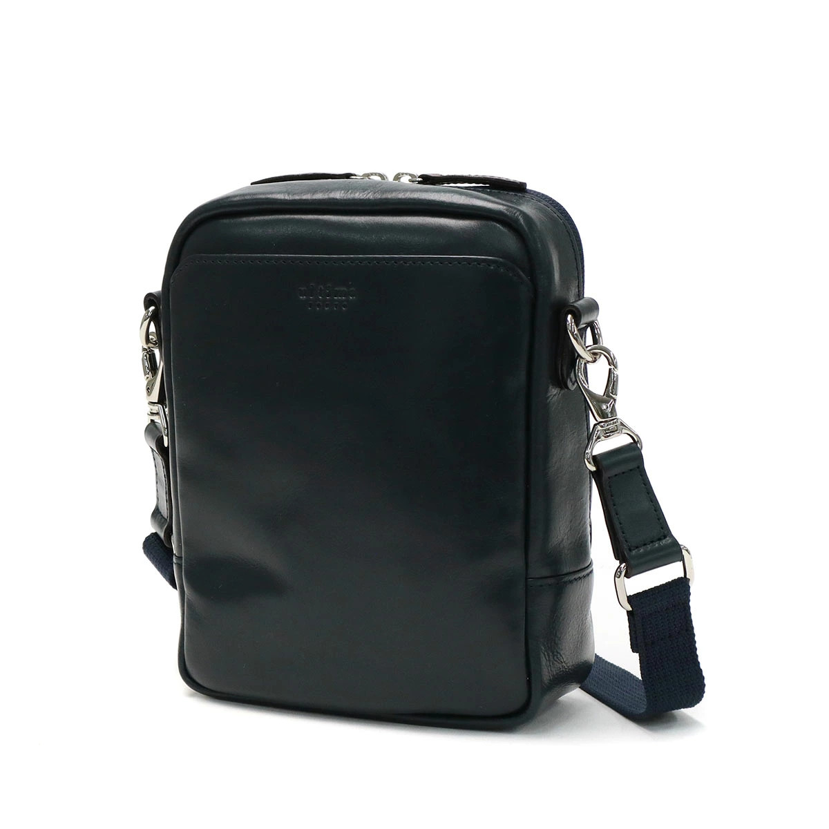 Ultima Tokyo Shoulder Bag, Libero Leather Bag 2-Way Shoulder Black or Brown