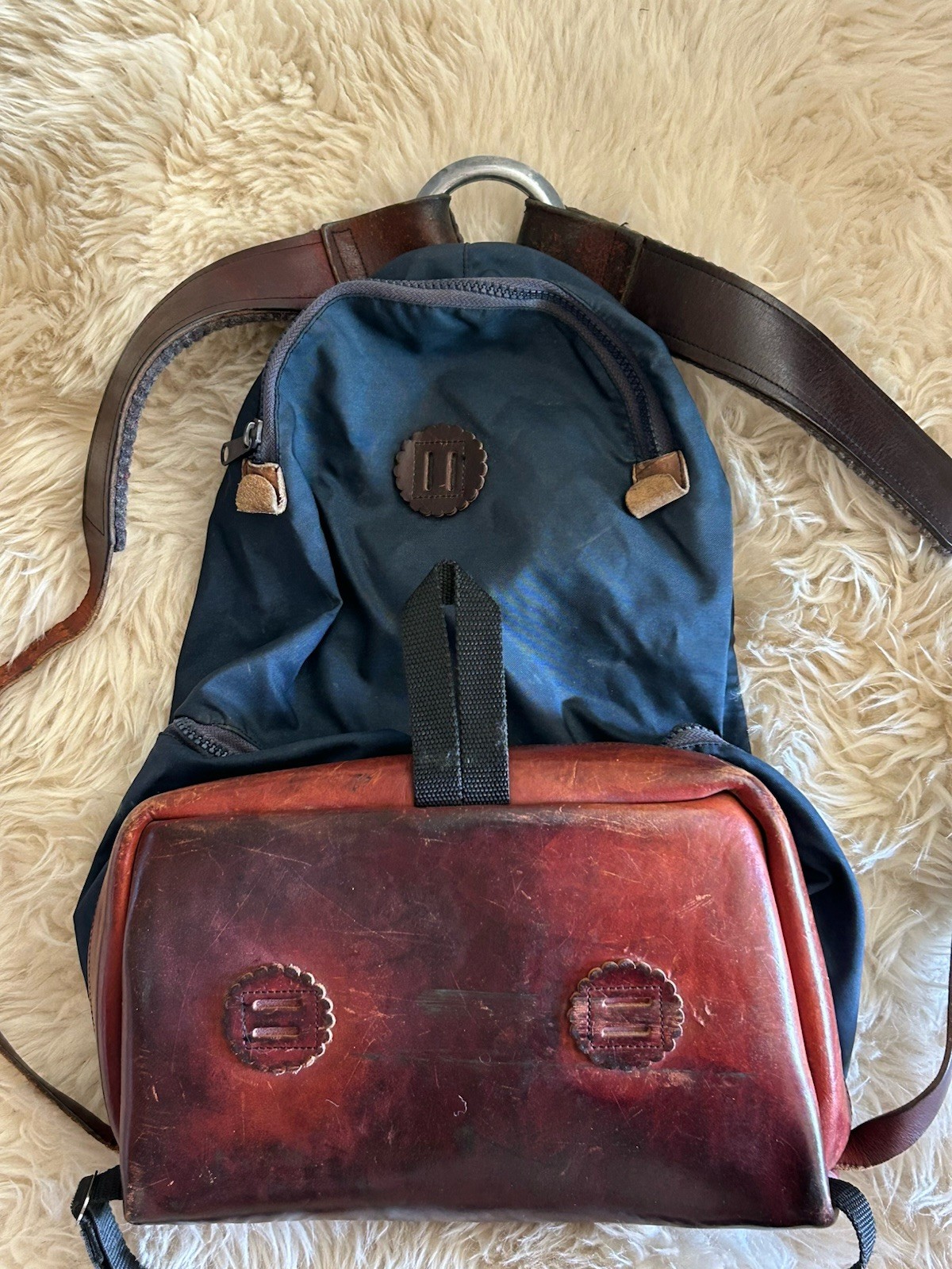RARE! VTG 60-70s HOLUBAR (Boulder, Col) TEARDROP Mountaineering Hiking BACKPACK