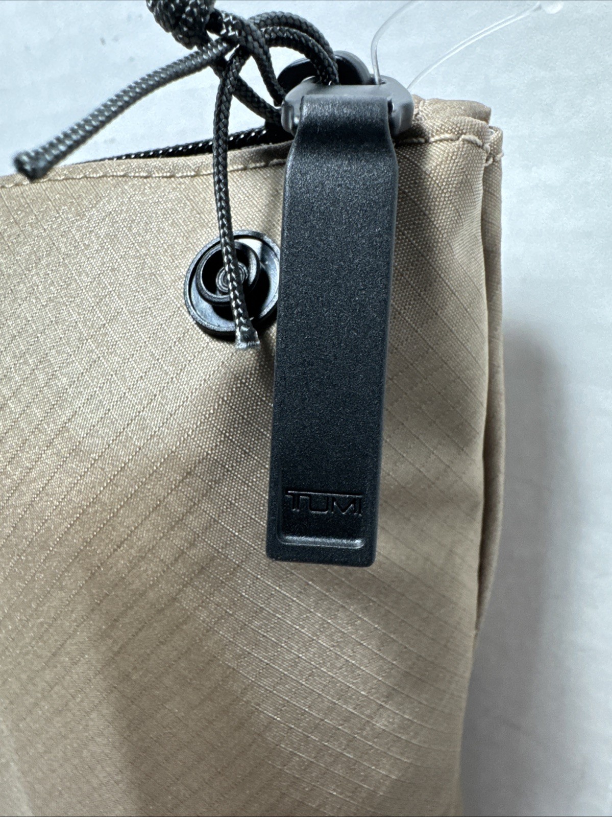 TUMI Alpha Bravo Just In Case® Duffel – Foldable Travel Bag in Khaki NWOT