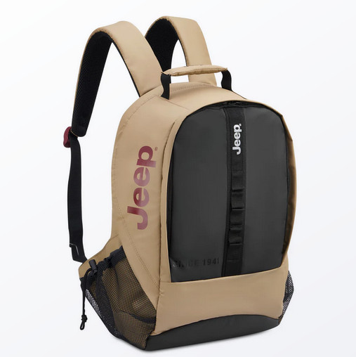 Jeep JS011B Laptop Travel Backpack (Warm Sand)