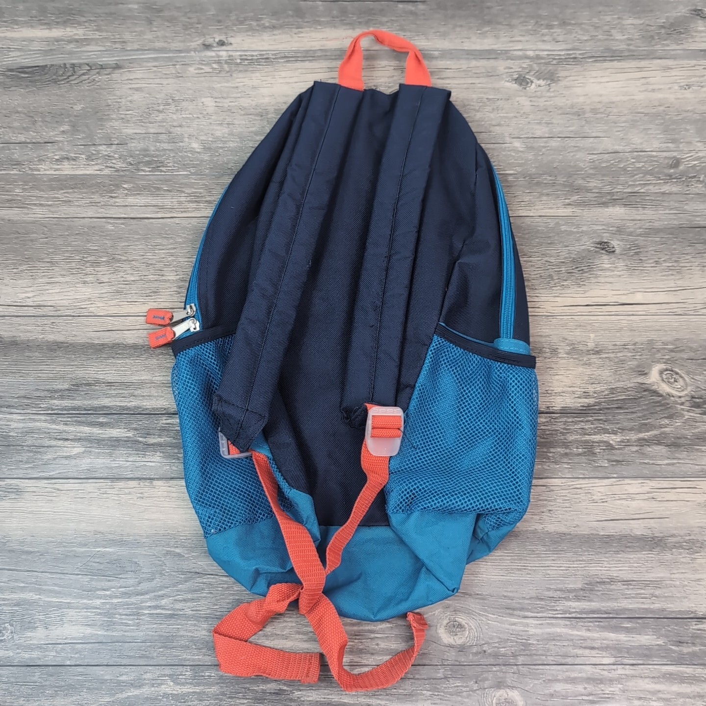 Trail Maker Classic Backpack Royal Blue/ Sky Blue Color With Orange Day Bag