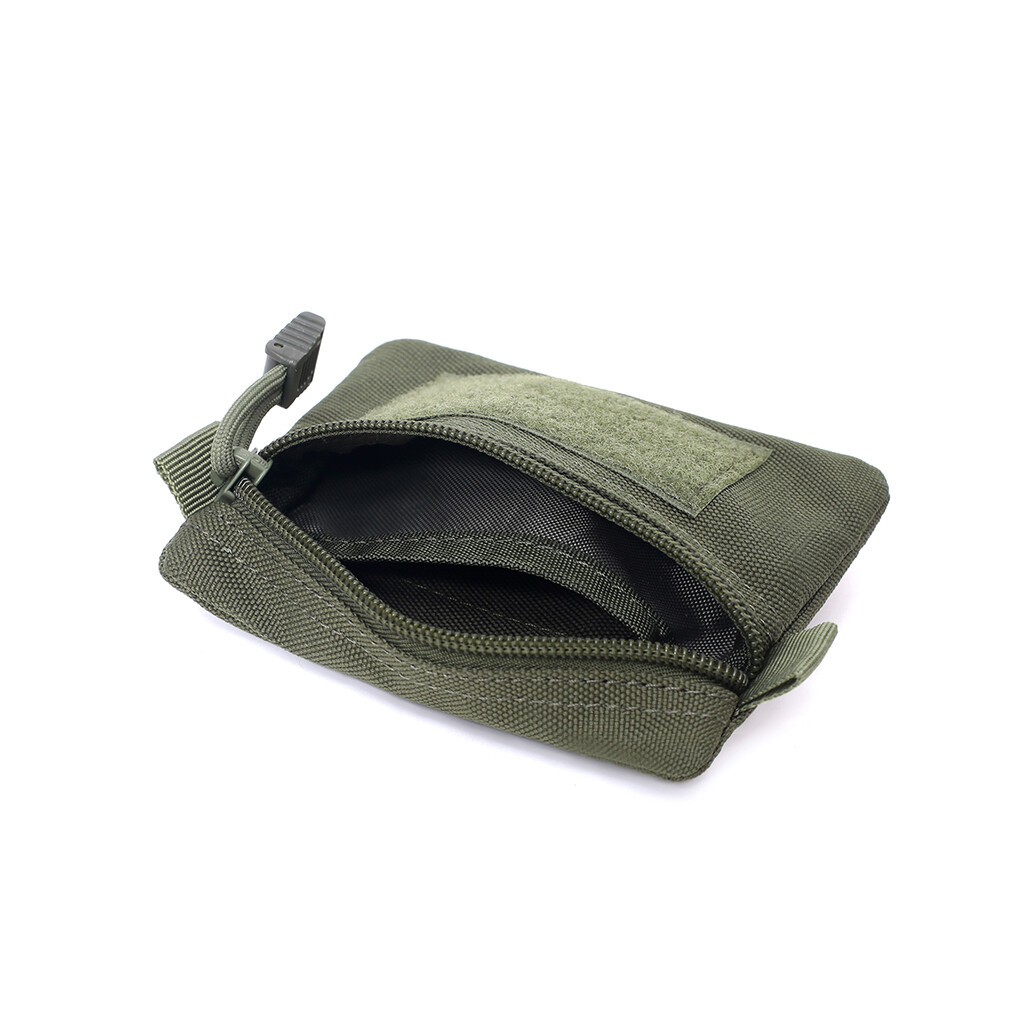 Mens Outdoor EDC Molle Pouch Card Pack Wallet Portable Camping Hiking Waist Bag