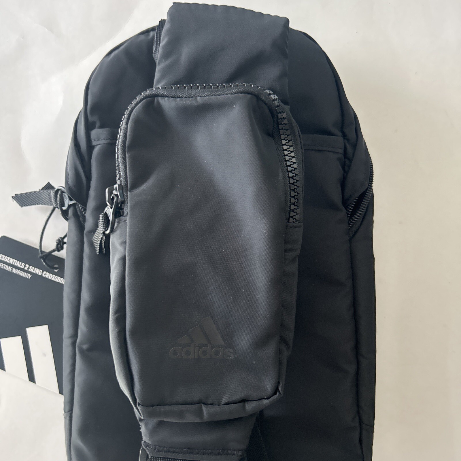 Adidas Essentials 2 Sling Crossbody Bag Black Lifetime Warranty