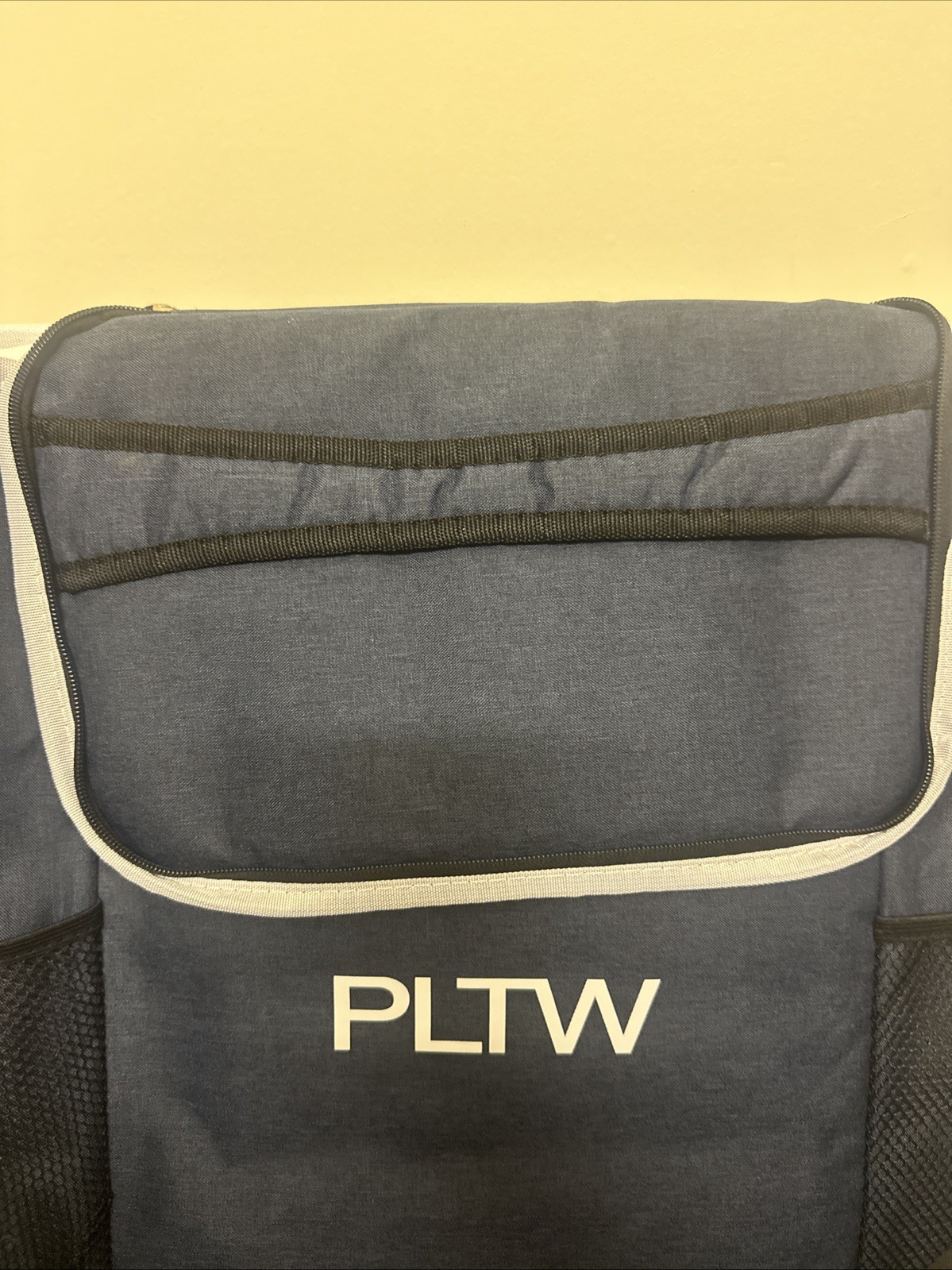 PLTW Unisex Insulated Cooler Backpack Navy Blue