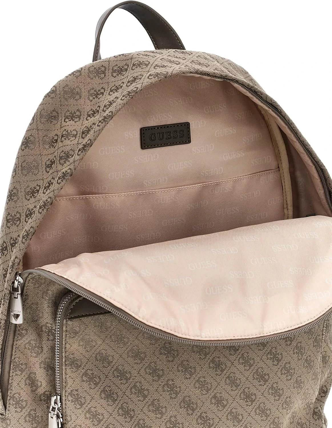 Guess Mens Mila Compact Backpack Military Green New in Package MSRP $120.00