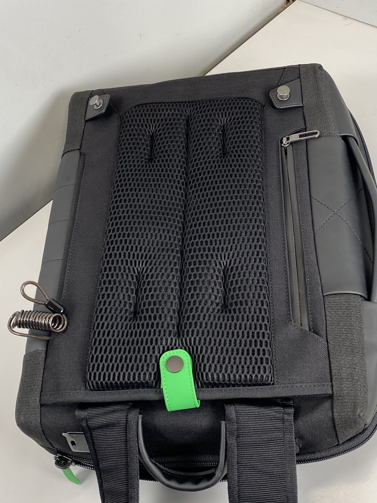 Korin Compack Biometric 6-in-1 Anti-theft Backpack-Black