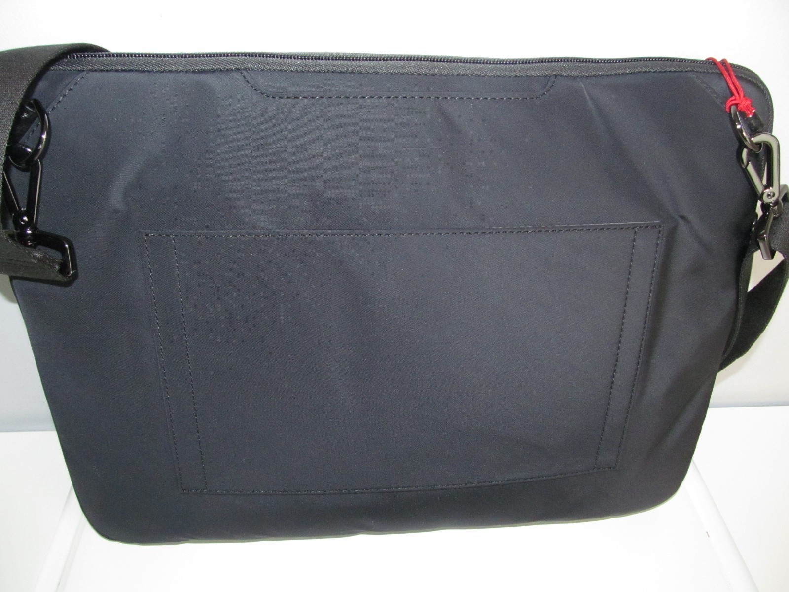 TUMI Kalvin Executive Black Nylon-Leather 14″ Laptop Sleeve-Crossbody-Carbon NWT