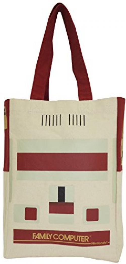 SANEI Family computer Tote Bag Famicom Fabric Fashion Bag Height 37cm *