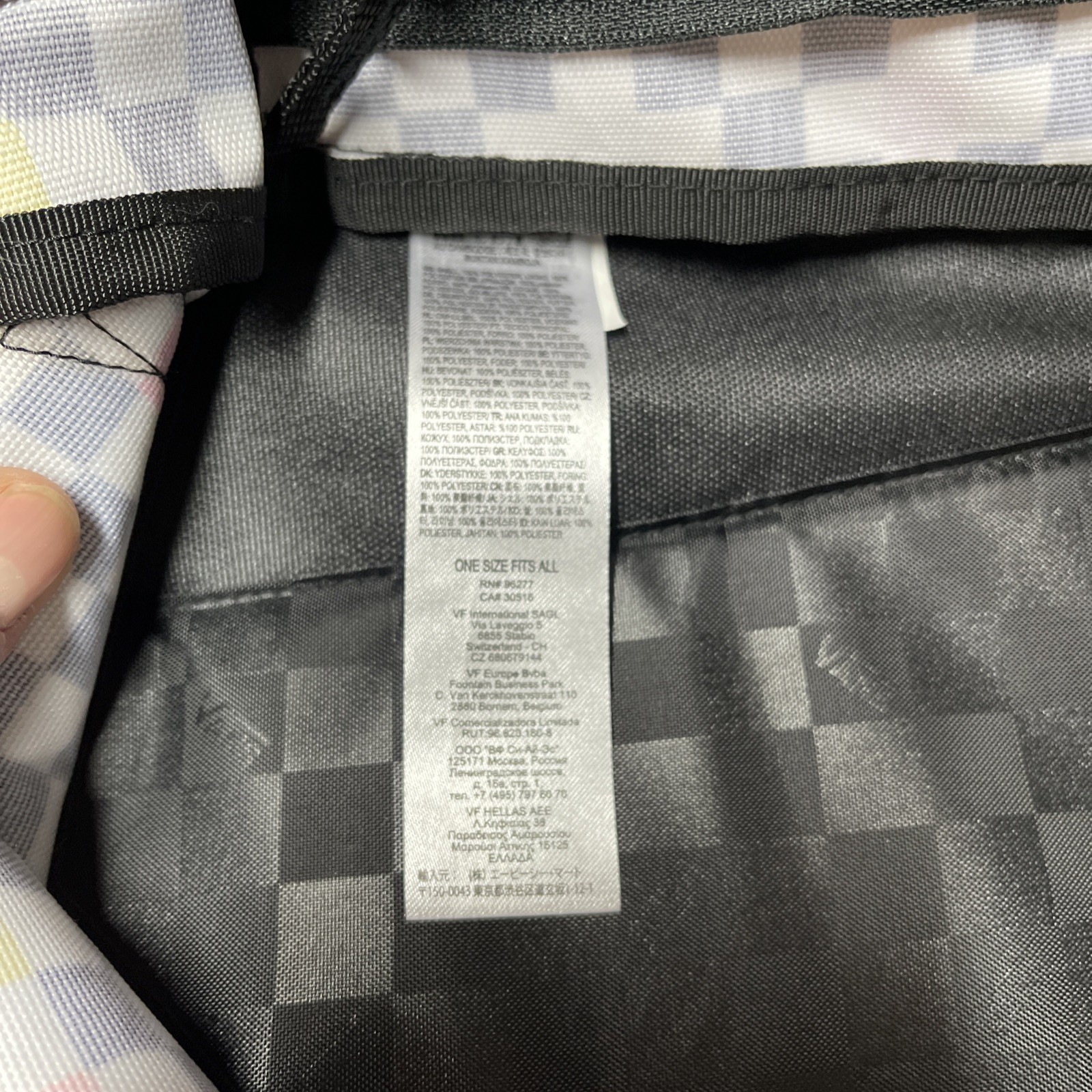 Vans Old Skool III 22L Men’s Backpack – Checkerboard