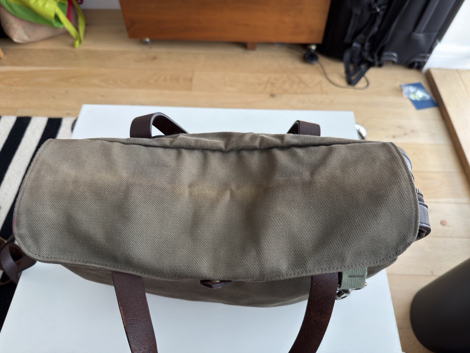 Filson Original Briefcase Otter Green Rugged Twill