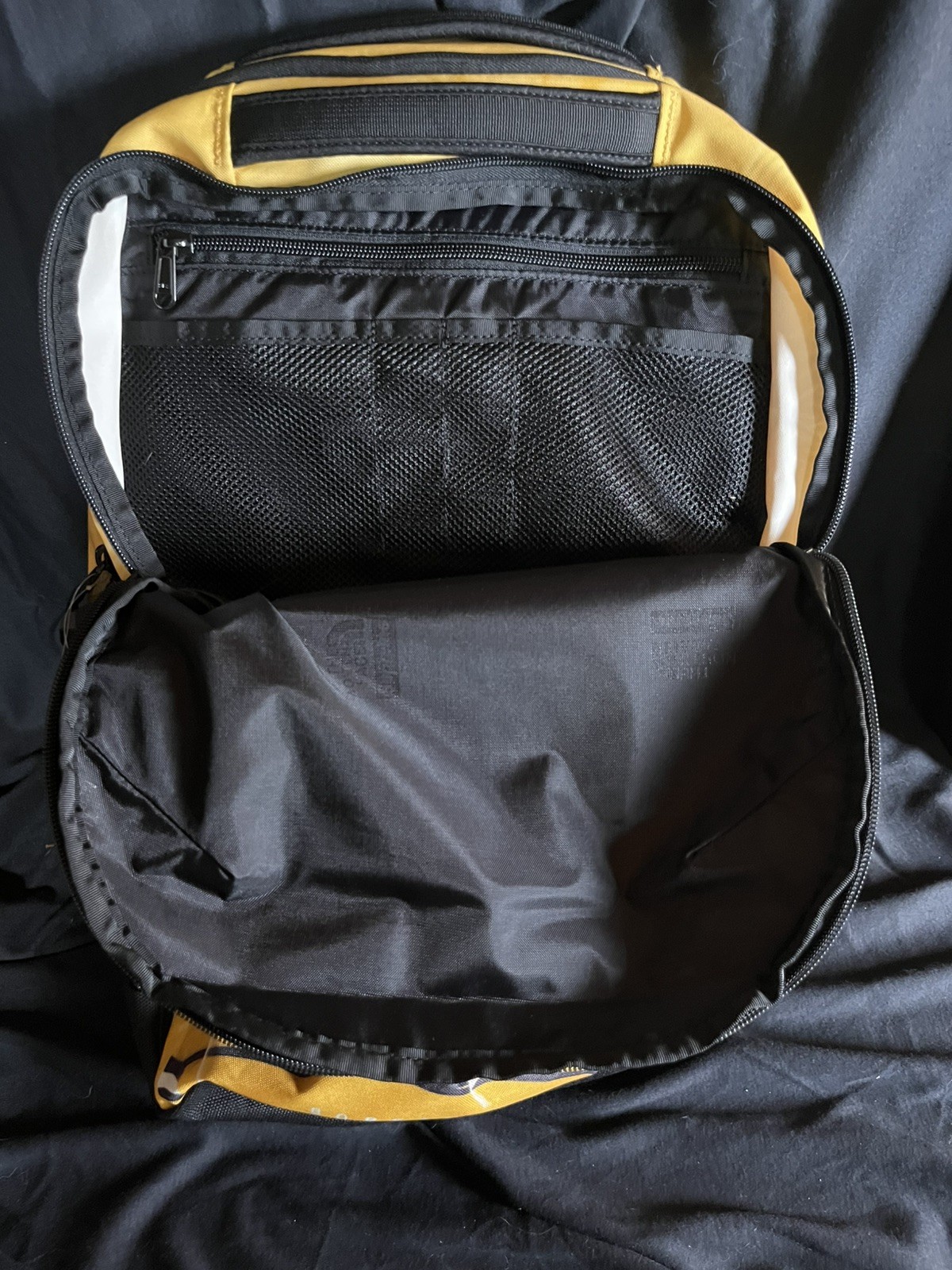 Supreme The North Face Printed Borealis Trompe L’oeil Backpack Yellow SS23