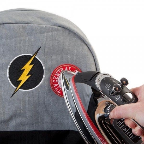 Flash Patch It Backpack Bag DC Comics Justice League Super Hero Show BP5DTGDCO