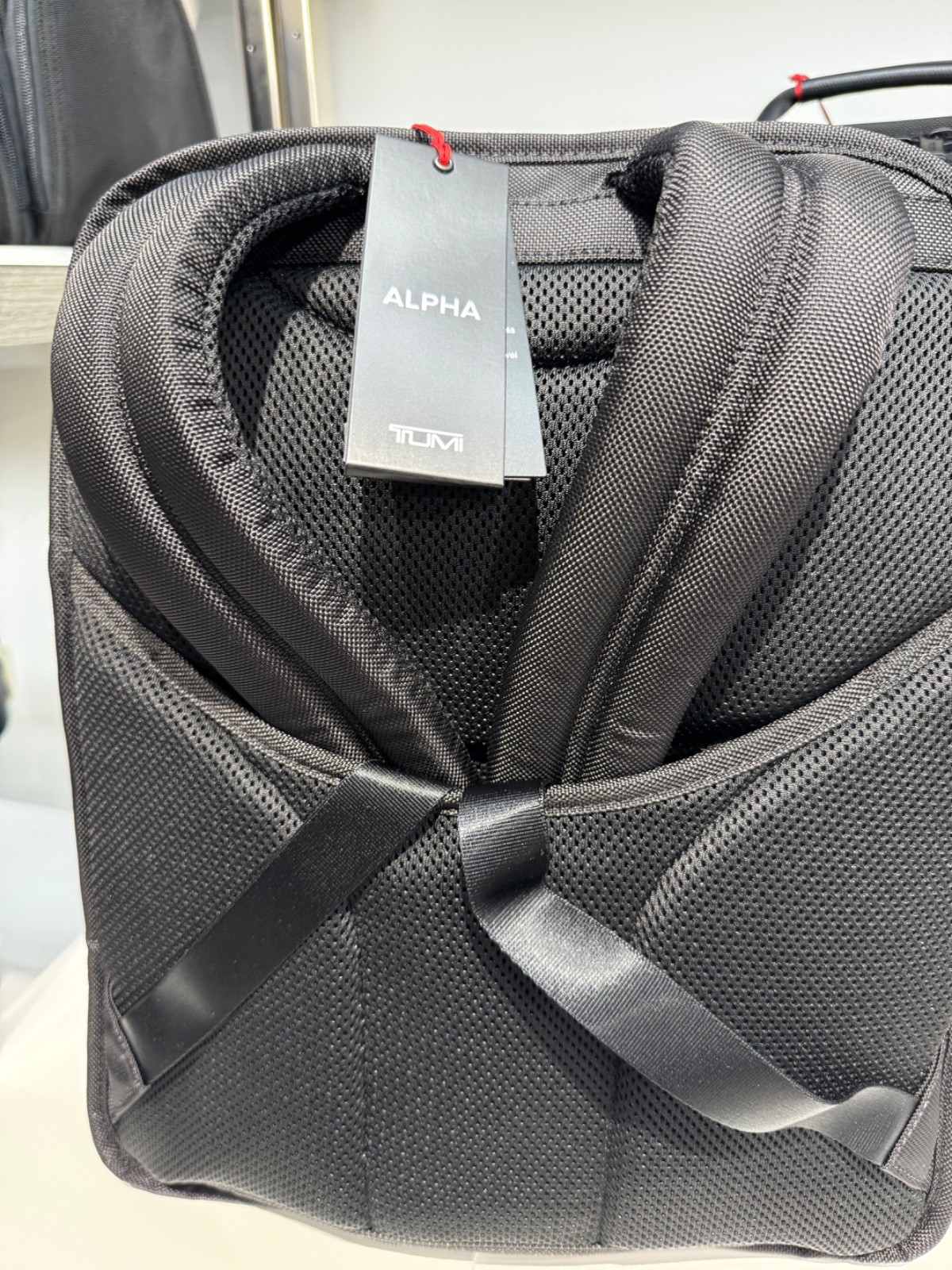 NEW Tumi ALPHA 16.5” Ballistic SLIM SOLUTIONS BRIEF PACK Laptop Backpack – BLACK