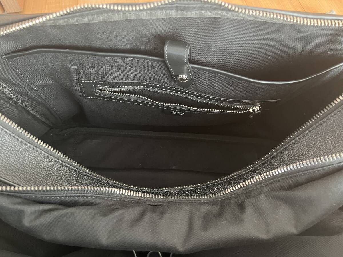Used Tom Ford Large Capacity Business Bag Briefcase Black H 30 x W 47 x D 15cm