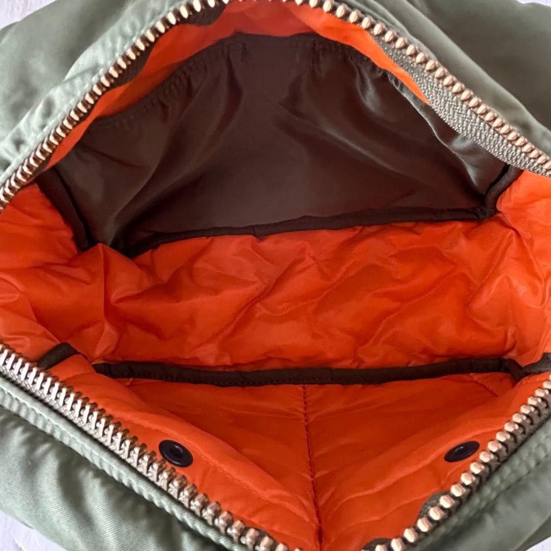 PorterTanker2wayWaistBagGreenNylonMen’sExcellentWomen’s