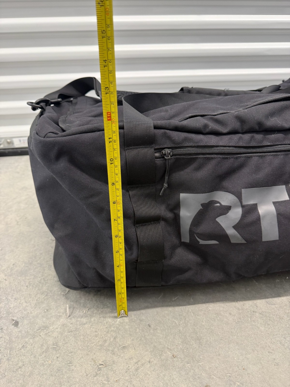 RTIC Outdoors Medium Carry On Structured Collapsible Duffel Bag – Black