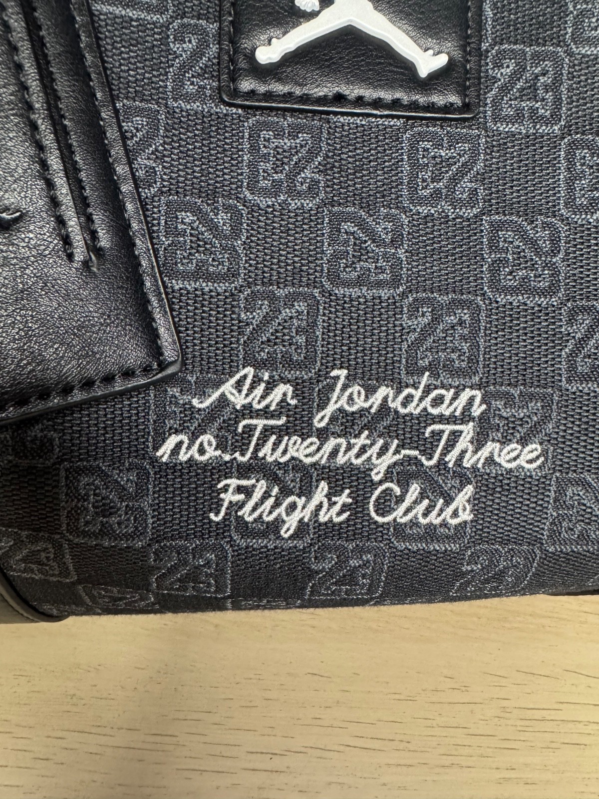 Nike Jordan Monogram Champion Luxury 25L Duffle Bag MM9157-023 Size Medium NEW