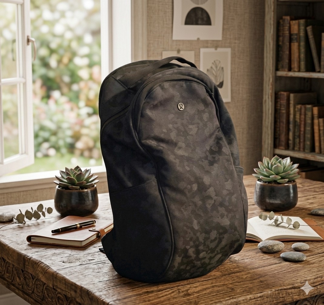 Black Camo Lululemon Backpack