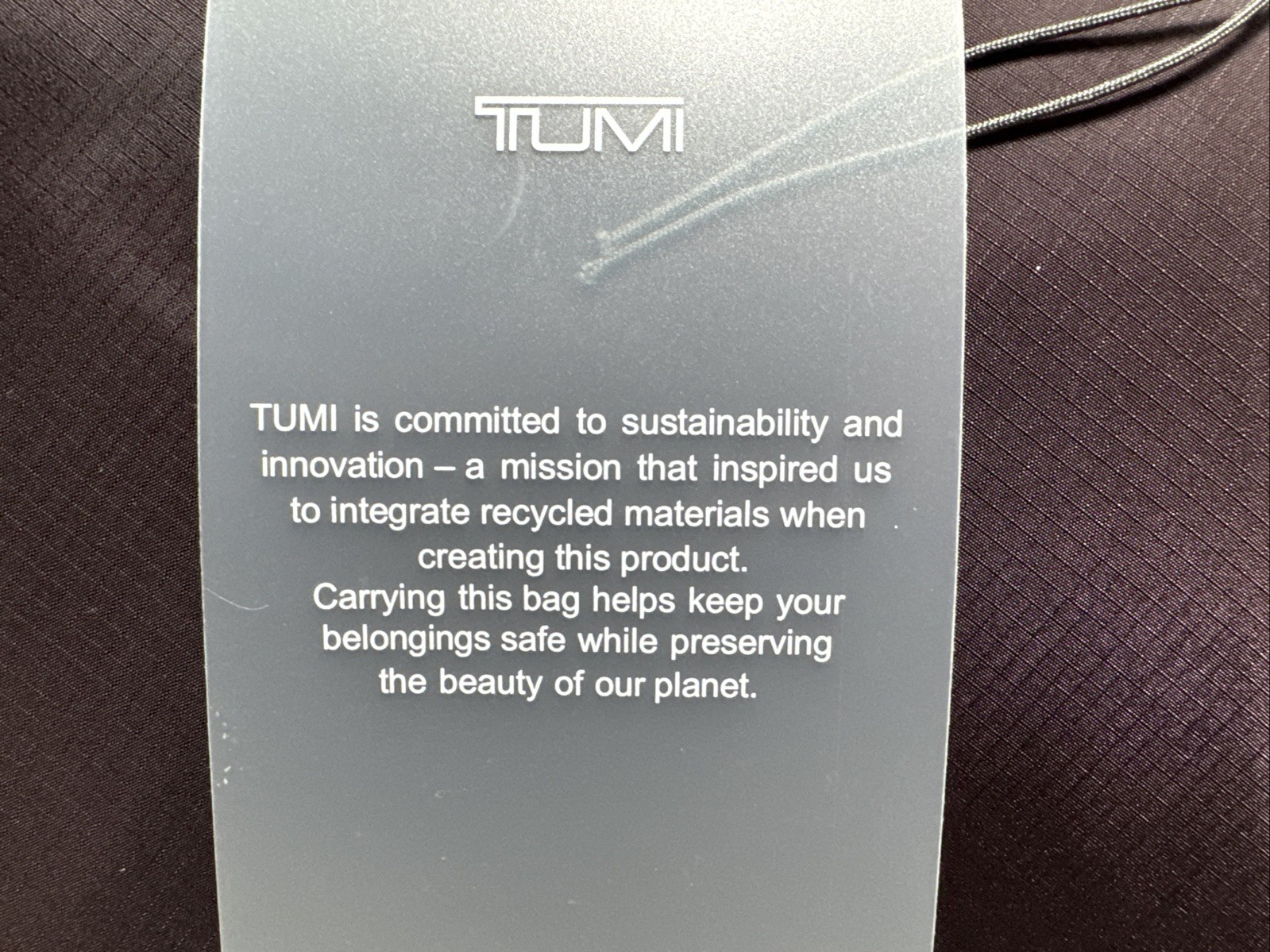 Tumi Alpha Bravo Just In Case Duffle Oxblood New With Out Tags Unopened