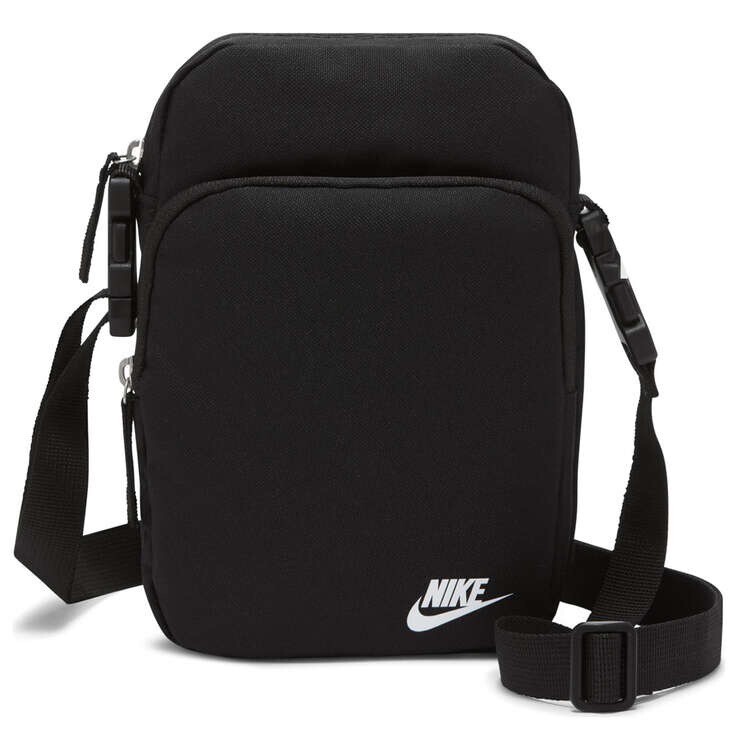Nike Heritage Cross-Body Over Shoulder Festival Bag Black/White Logo FREE SHIP