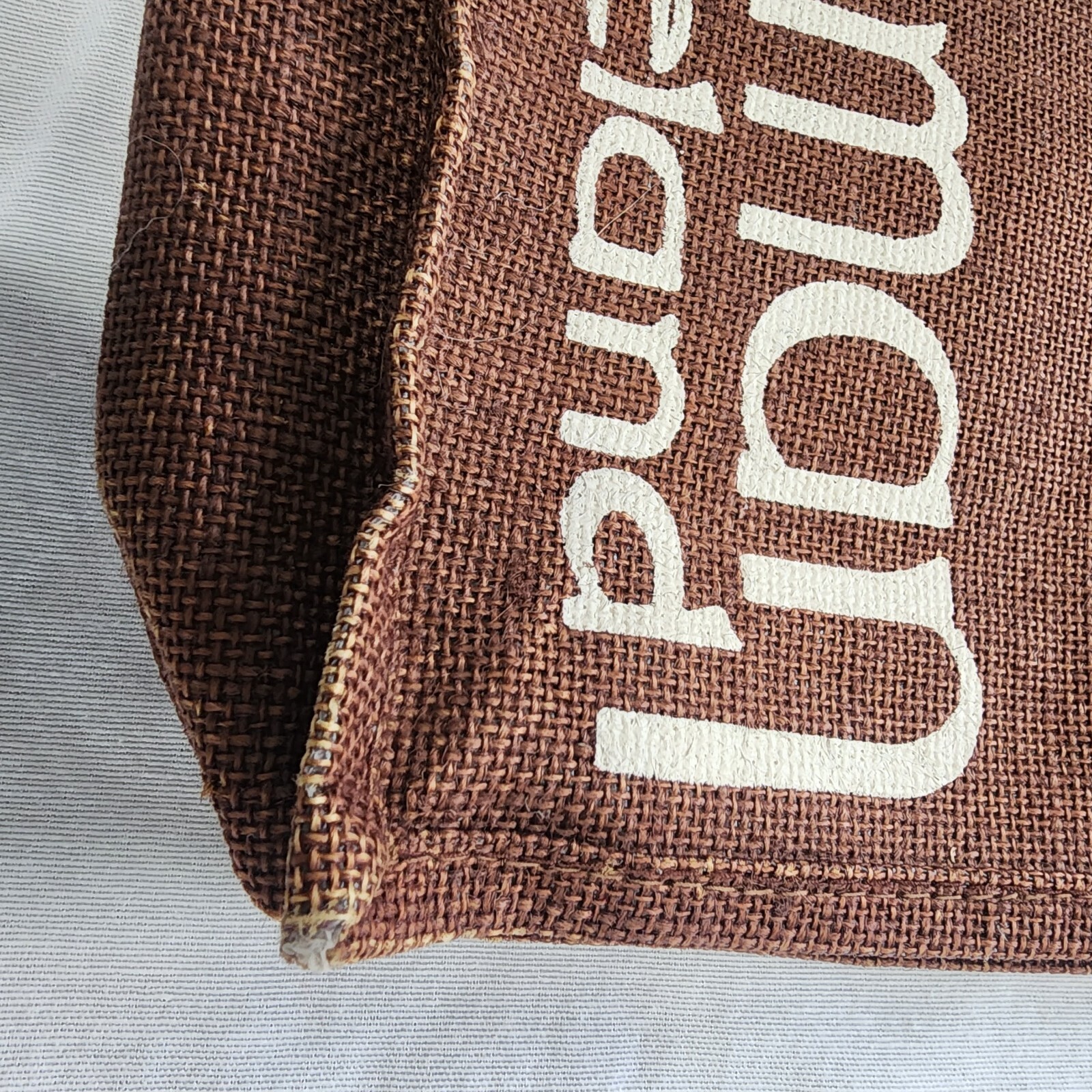 Fisherman Out Of Ireland Tote Bag Burlap Jute Natural Reusable