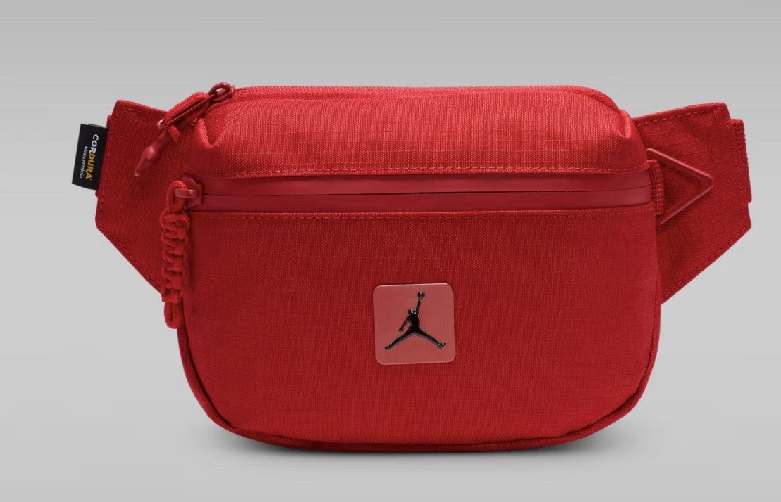 Jordan Cordura Crossbody Bag Franchise 2L MA0901-R78 Only size Gym Red