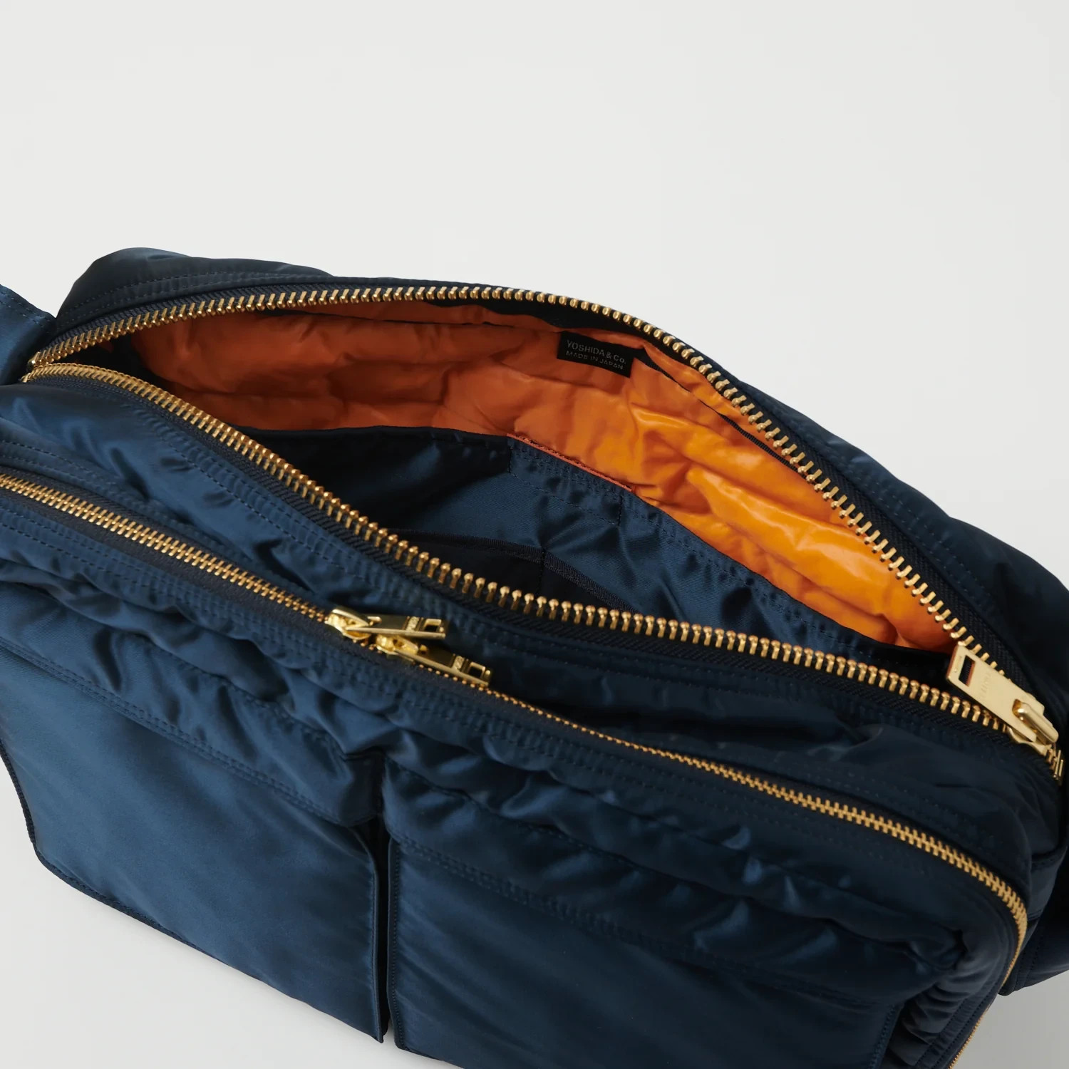 Porter Yoshida Tanker Shoulder Bag Large Iron Blue Made in Japan