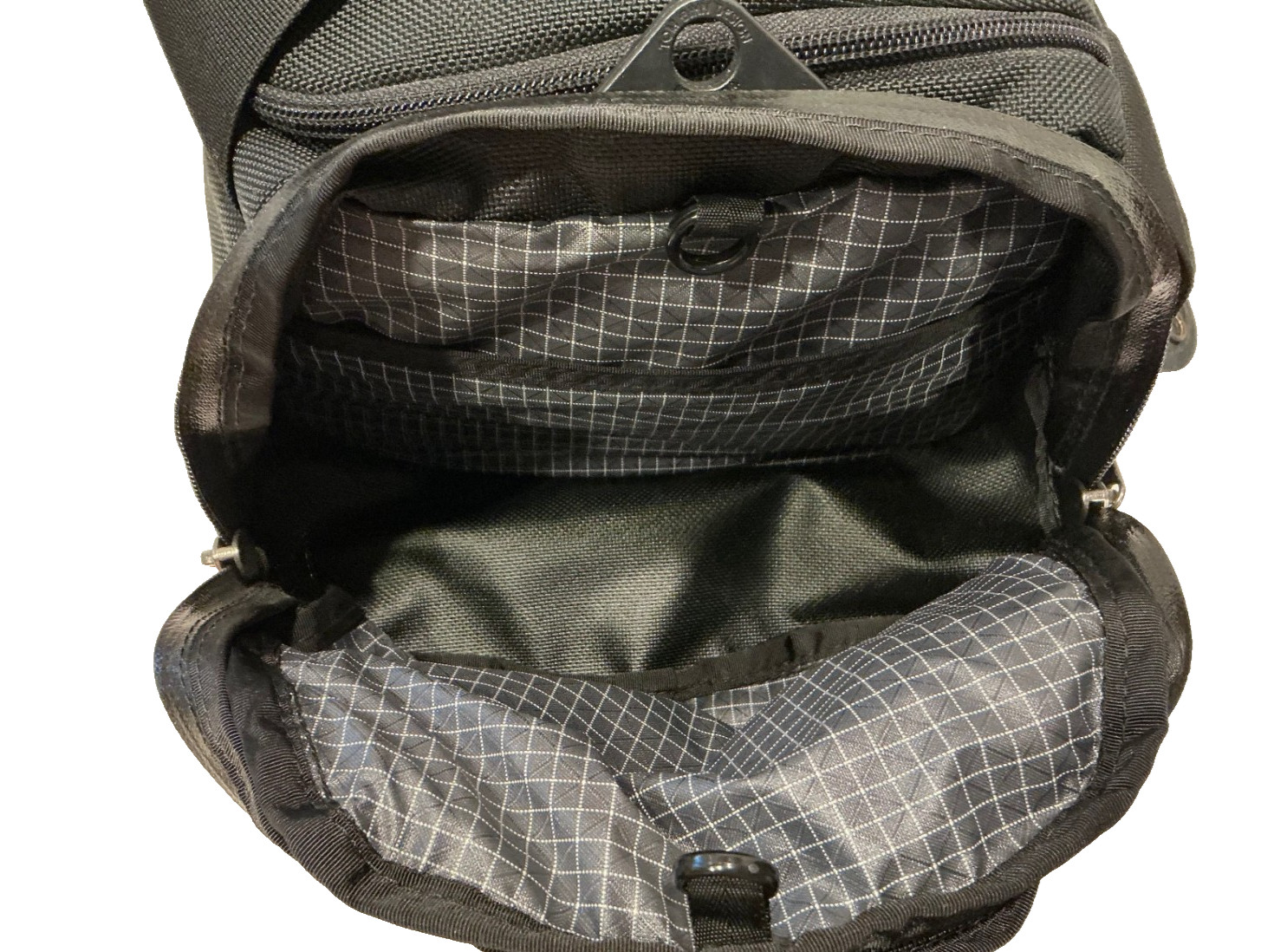 First Gen Tom Bihn Night Flight Travel Duffel – Black 1050d/ Steel 200d