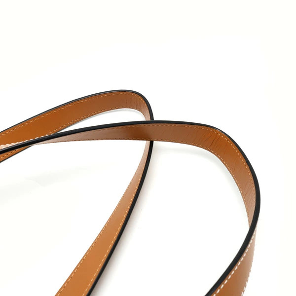 LOEWE cushion tote bag medium leather camel Used
