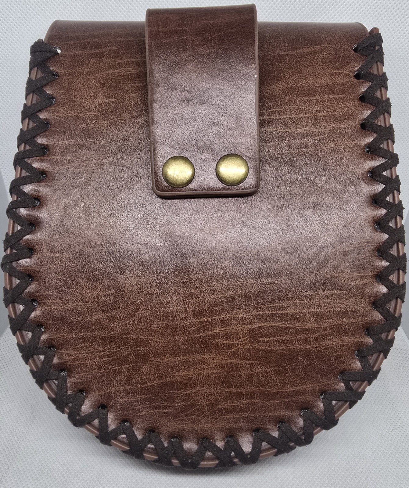 Medieval Costume Renaissance Viking Axes Knight Pirate PULeather Pocket Belt Bag