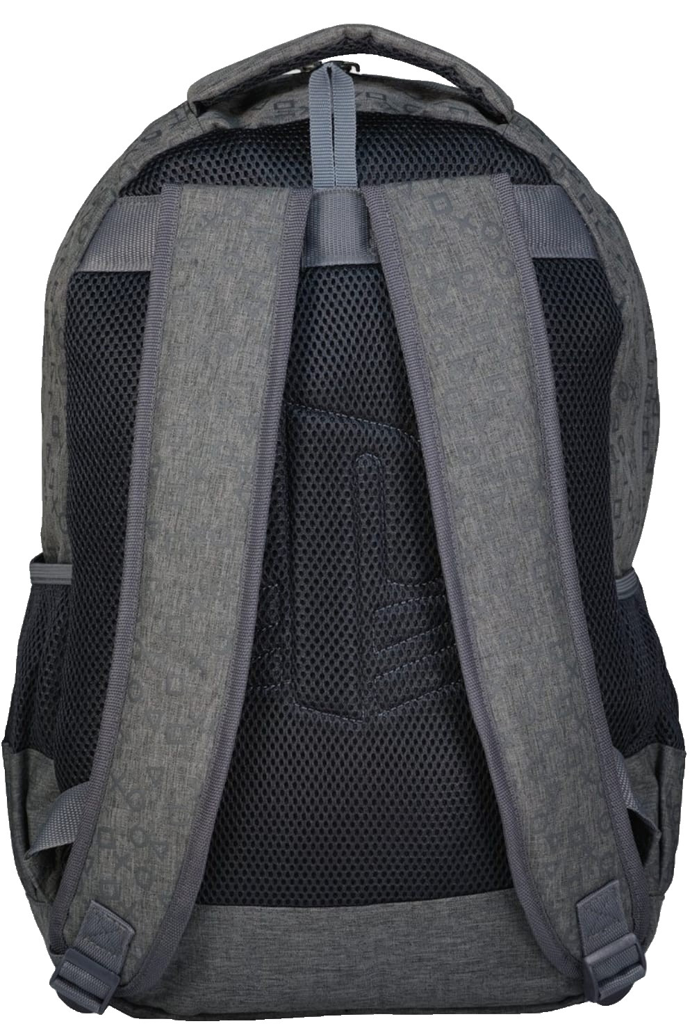 PlayStation Controller Design Backpack Gray Black PS LOGO 2025 Gaming Bag Rare