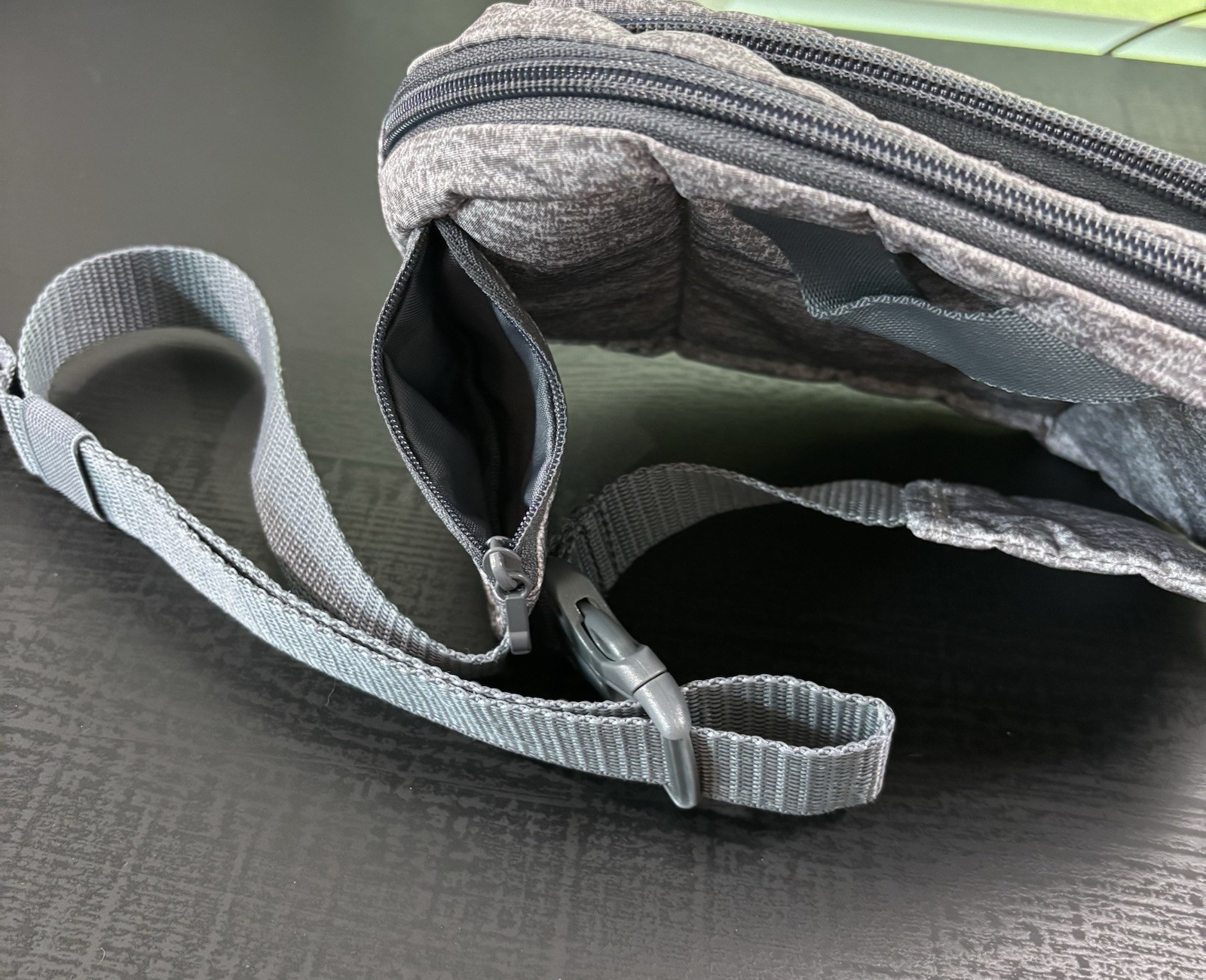 NWT Adidas Must Have Waist Pack/Crossbody In Jersey Grey/Onix Grey