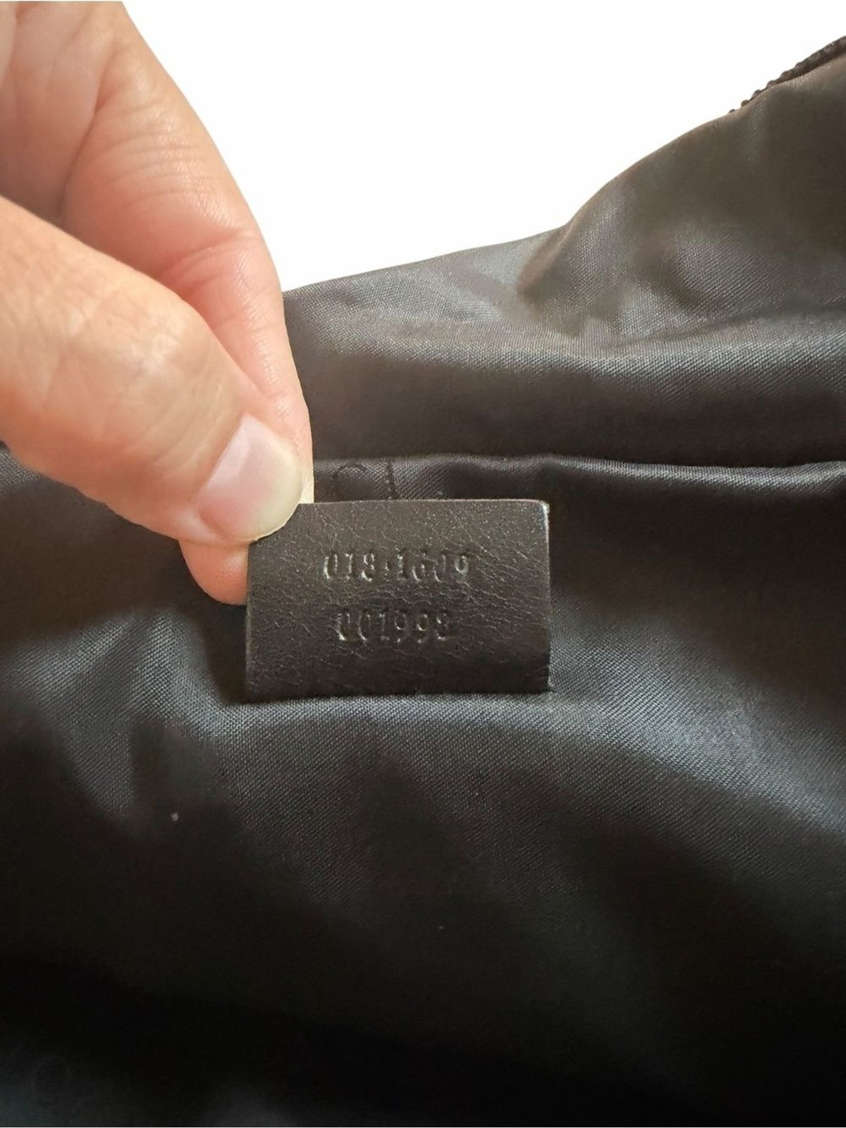 Gucci Black Nylon Belt Bum Bag
