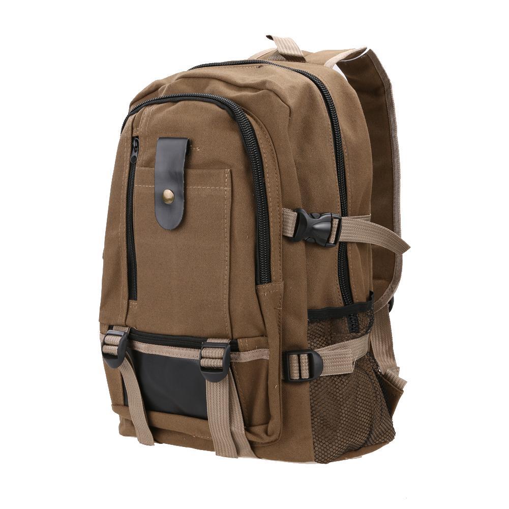 MT. EVERYWHERE™ – Canvas Hiking Backpack for Outdoor Sports, with Travel Rucksa