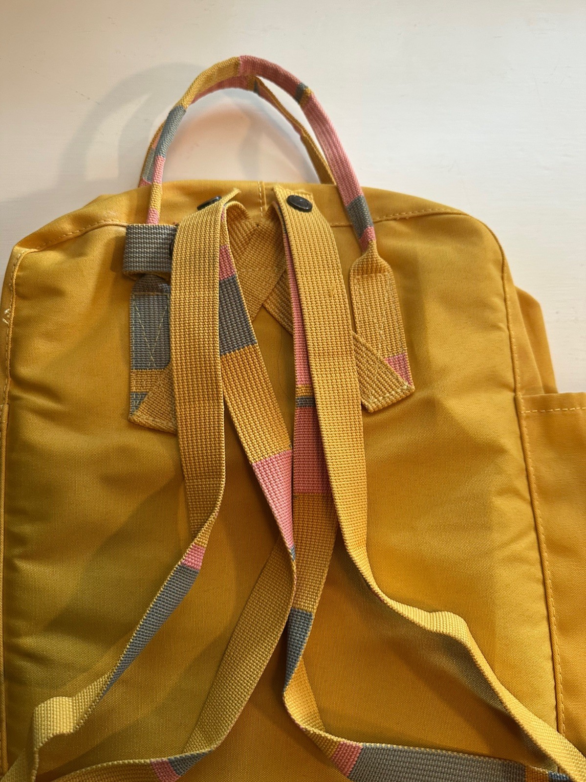 Fjallraven Kanken Classic Yellow Backpack Pastel Colors 23510