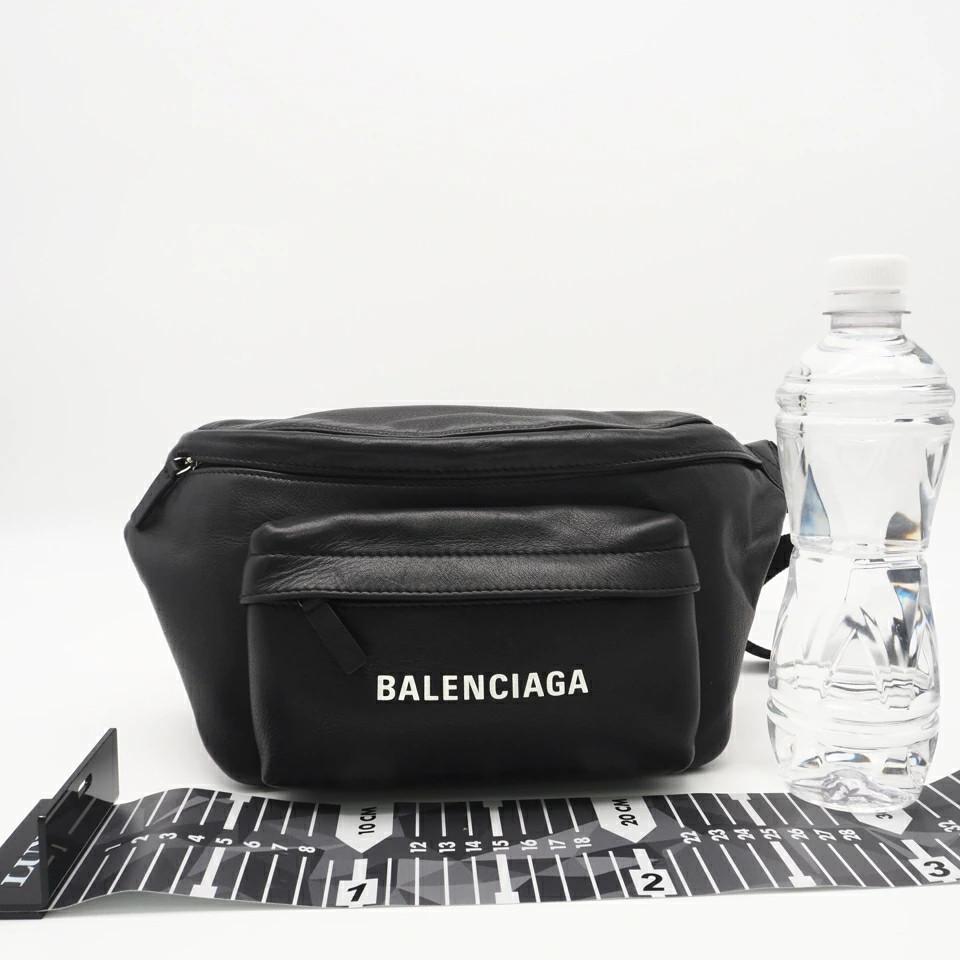 BALENCIAGA Leather Everyday 552375 Black Calf