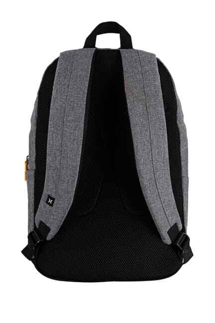 Hurley Aerial Colorblock Backpack Gray Black 12x6x18″ NEW NWT