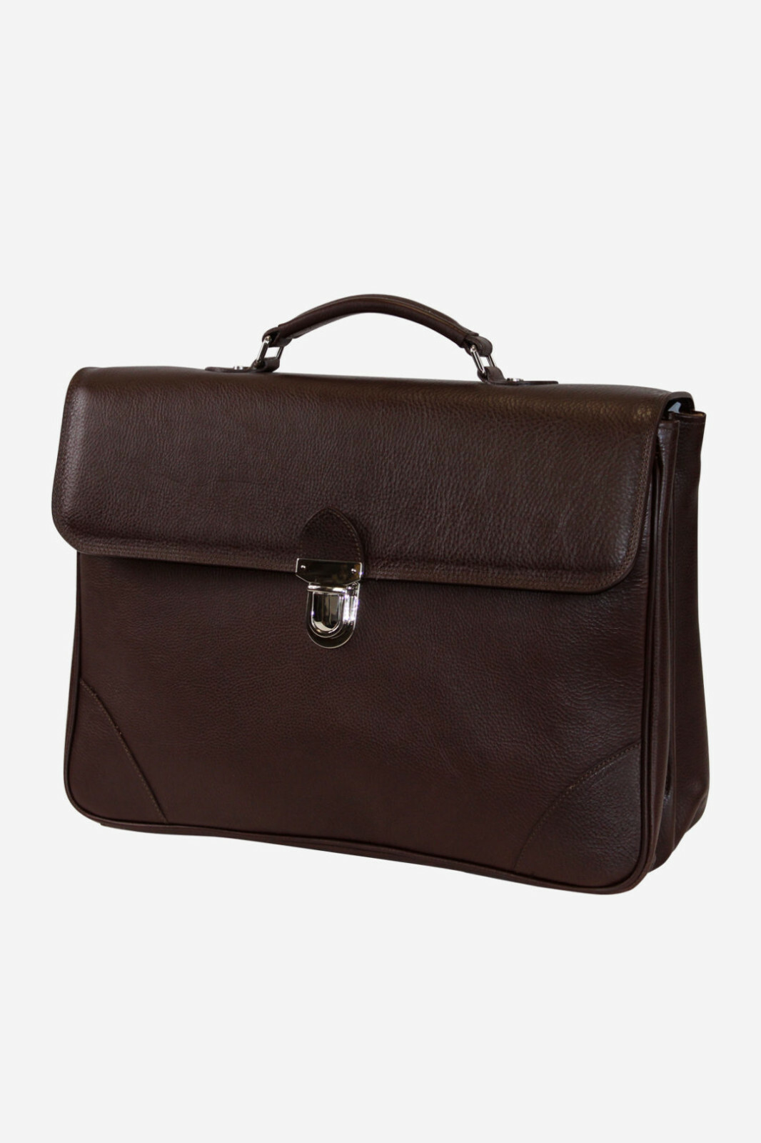 Leather Briefcase Luxury Medium Case Soft Full Grain Leather HANDMADE TO ORDER