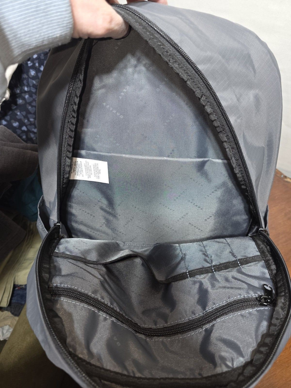 Oakley Sport Backpack 22L Forged Iron Gray New With Tags Laptop School Travel…